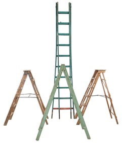 Collection of (4) Ladders