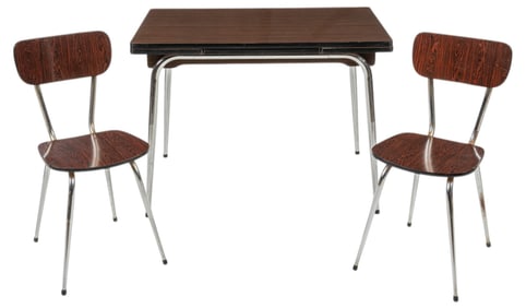 Formica Table with Chairs