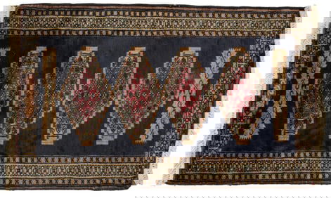 Small Handwoven Estate Rug, 3 ft. 4 in. x 2 ft.