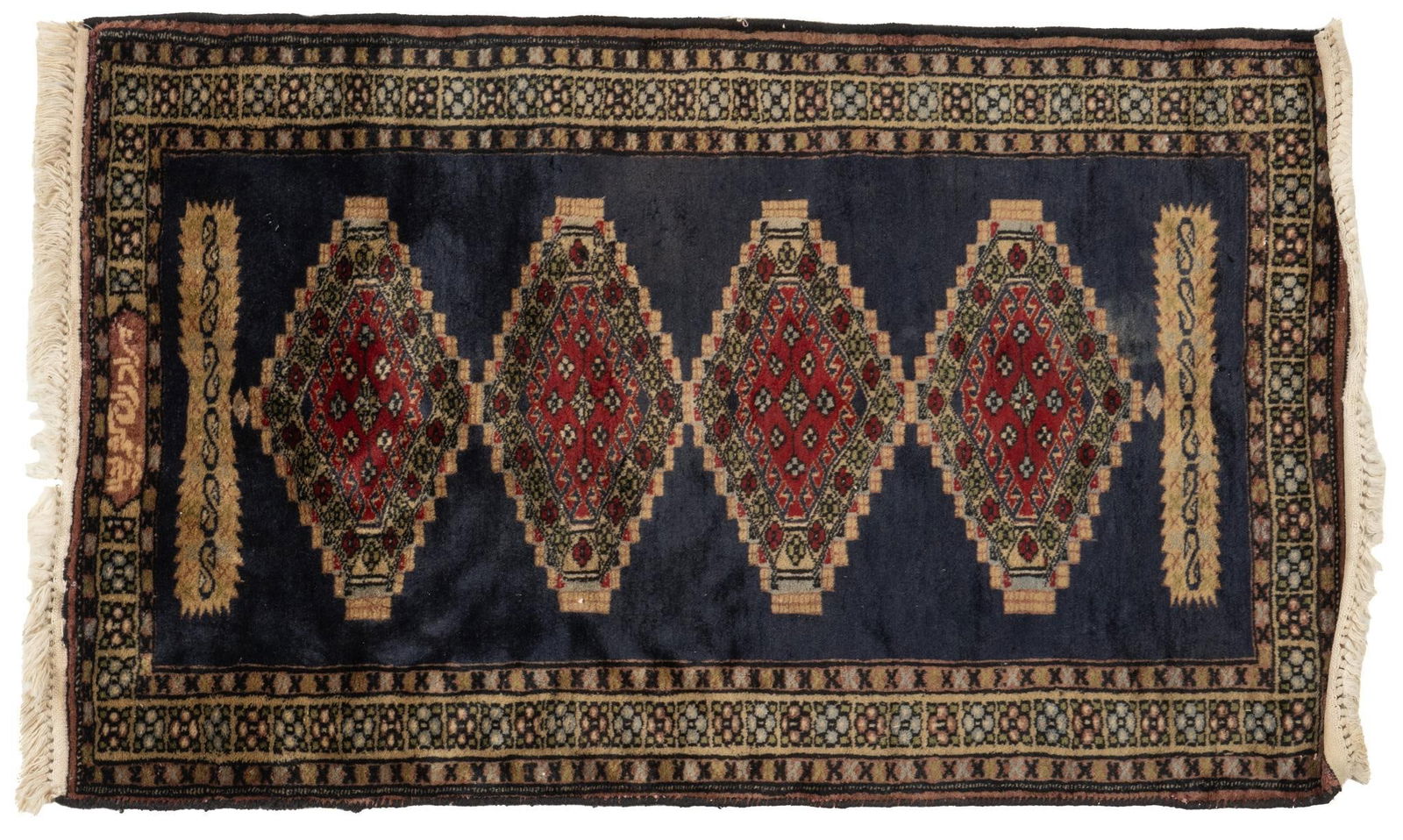 Small Handwoven Estate Rug, 3 ft. 4 in. x 2 ft. (1 of 5)