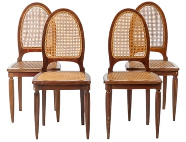 Set of (4) Early 20th C. Louis XVI Style Chairs