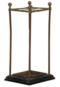 Vintage Brass Umbrella Stand