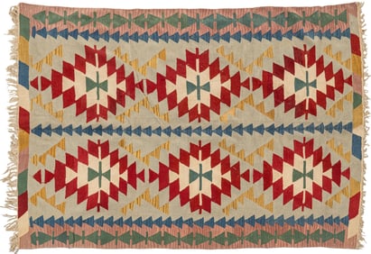 Turkish Kilim Rug, 8 ft. x 5 ft. 7 in.