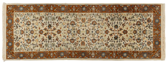 Handwoven Tabriz Rug Runner, 7 ft. 1 in. x 2 ft. 7 in.