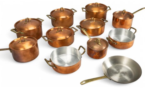 Collection of Paul Revere Copperware