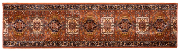 Handwoven Rug Runner, 9 ft. 3 in. x 2 ft. 5 in.