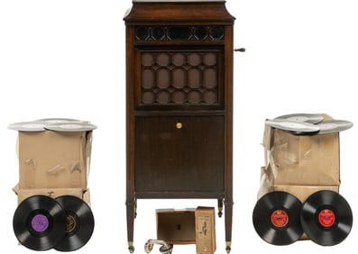 Antique Edison Disc Phonograph