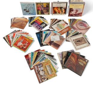 Large Collection of Vinyl Records