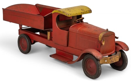 Vintage Buddy L Pressed Steel Dump Truck