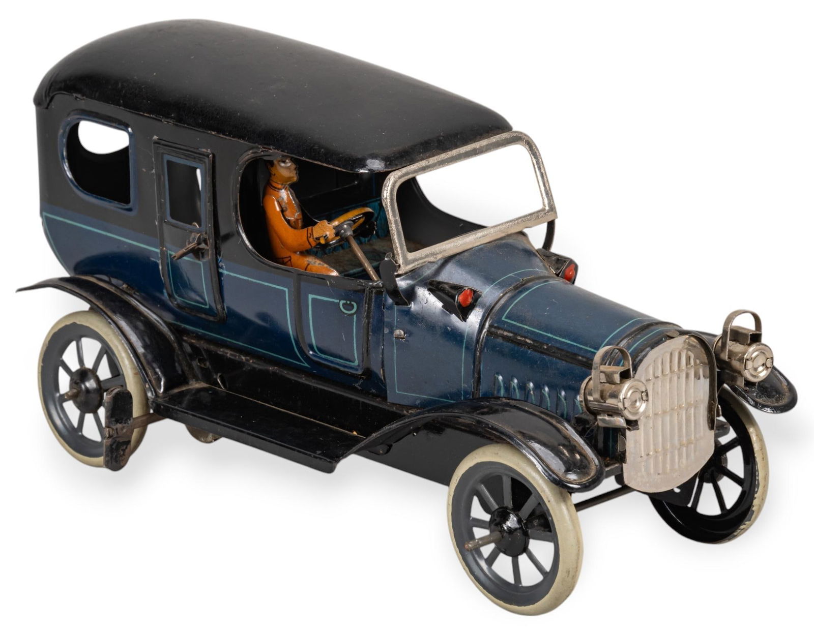 Attrib. Karl Bub Tin Wind-Up Car (1 of 8)