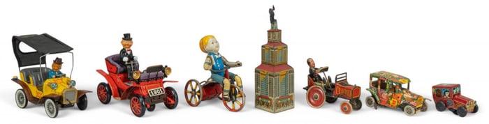 (7) Vintage Toys