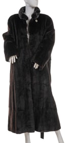 Full Length Brown Mink Coat
