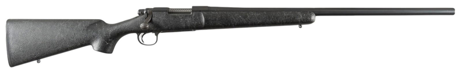 Remington 700 VS 223 Rem. Bolt Action Rifle: Serial: G6298503 Manufacturer: Remington Model: 700 VS Caliber: 223 Rem. Barrel length: 26 in. OAL: 45.75 in. Condition: Very Good; stock has light wear & handling marks throughout; barrel &