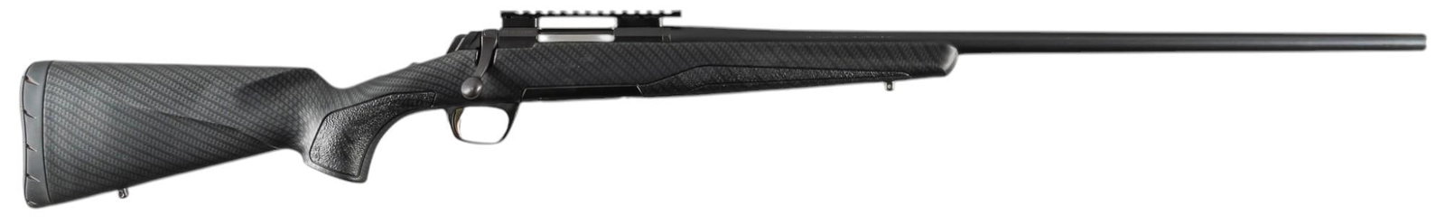 Browning X-Bolt 22-250 Bolt Action Rifle: Serial: 32741ZT354 Manufacturer: Miroku-Japan / Browning Arms Co. Model: X-Bolt Caliber: 22-250 Barrel length: 26 in. OAL: 45.5 in. Condition: Very good; stock has very light wear & handling marks