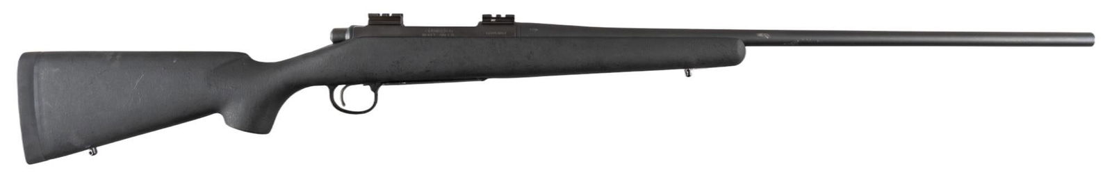 Hill Country Rifles Customized Remington 700 LH 300 Win. Mag. Bolt-Action Rifle: Serial:G6943053 Manufacturer: Remington Arms Co. Model: 700 L.H. Caliber: 300 Win. Mag. Barrel length: 26 in. OAL: 46.5 in. Condition: Good; light wear & handling marks throughout; barrel & re