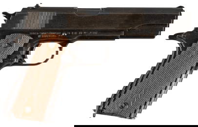 Desirable Union Switch & Signal Co. M1911A1 45 ACP Semi-Auto Pistol