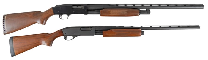 Mossberg 500A 12 Gauge and Remington 870 Express Magnum 20 Gauge Shotguns