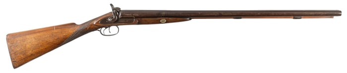 J.N. Scott's 12 GA SXS Percussion Shotgun