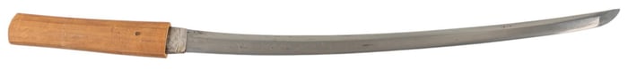 Early Edo Period Mune Michi Signed Wakizashi W/ Shirasaya
