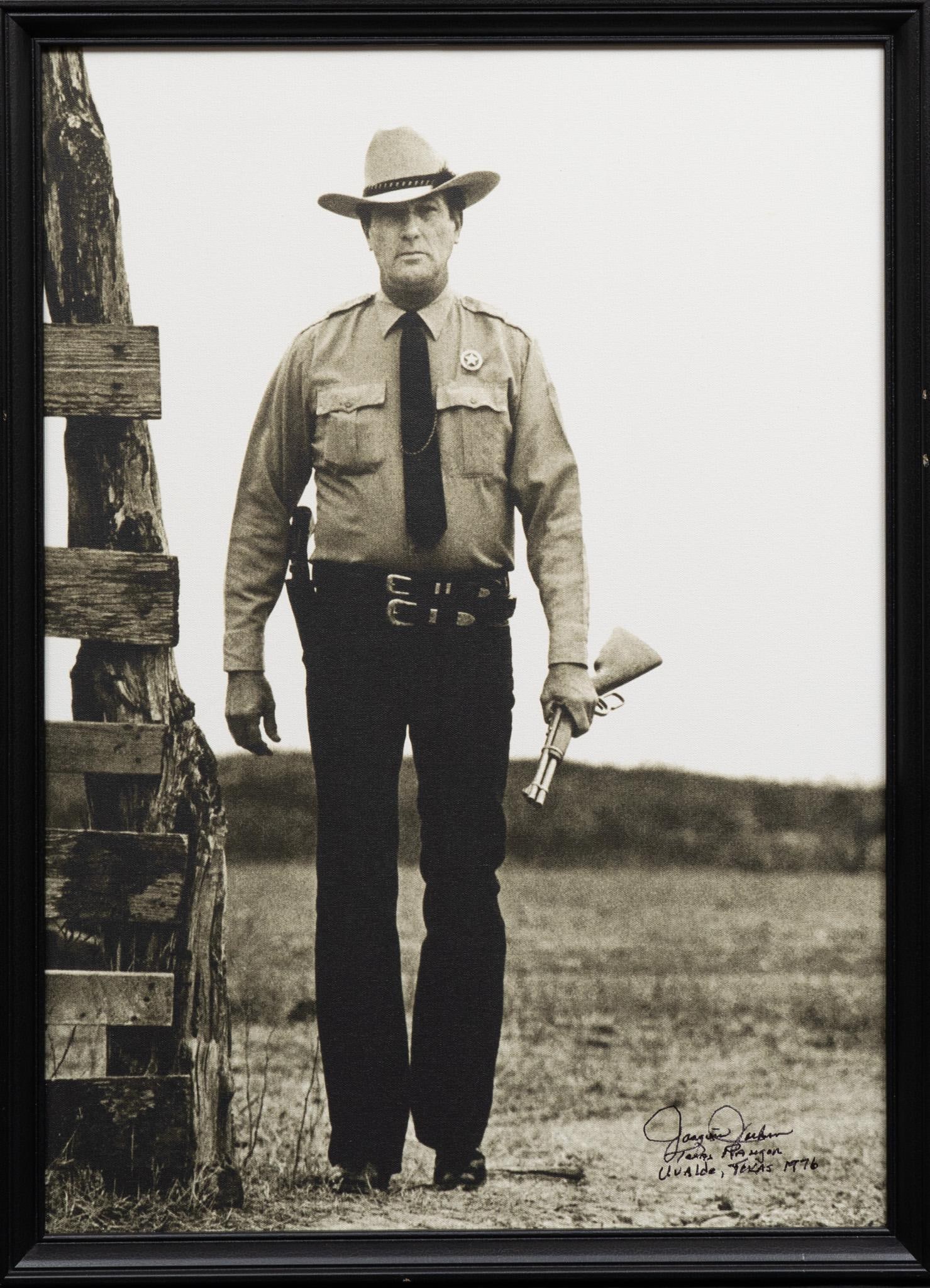 "Walkin' Tall" Signed Texas Ranger Photograph (1 of 5)