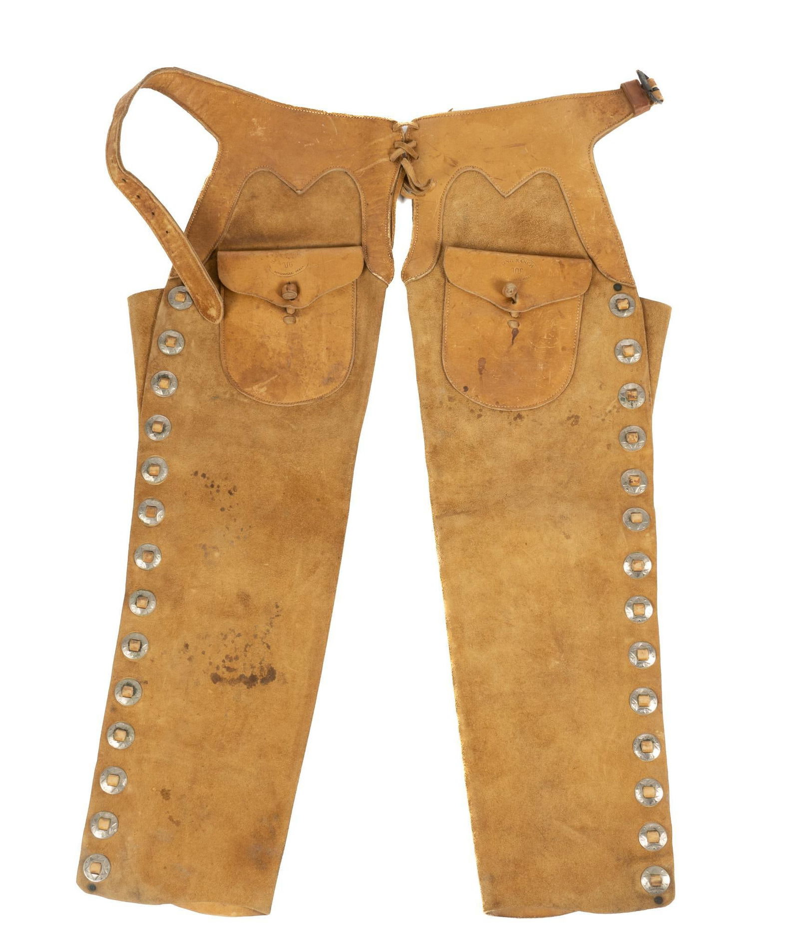 King Ranch Light Brown Chaps (1 of 4)