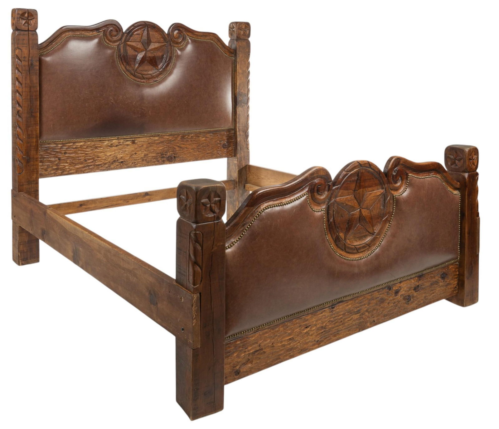 Ranch Style Texas Star Bedframe (1 of 7)
