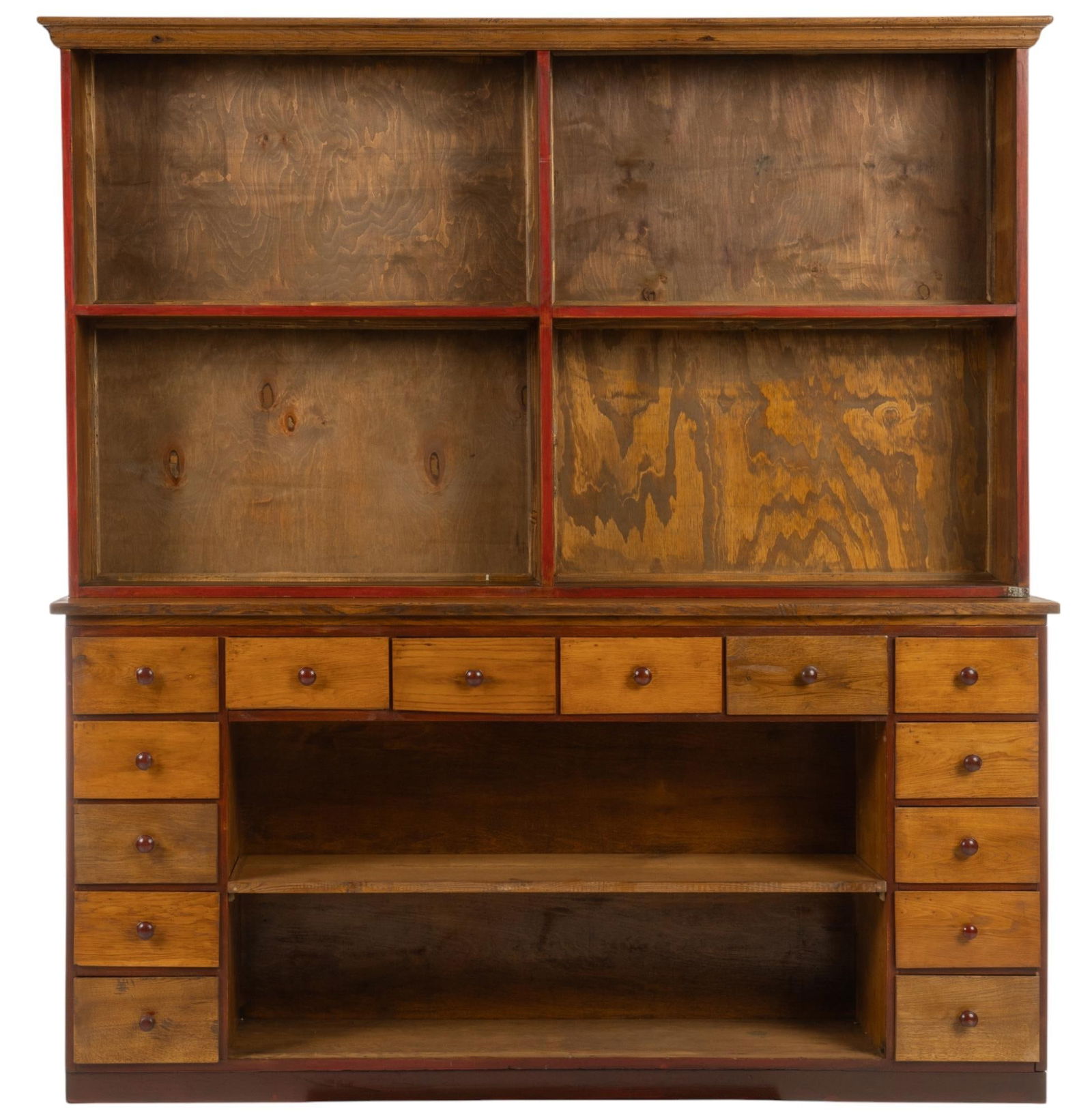 Rustic General Store Cabinet (1 of 7)