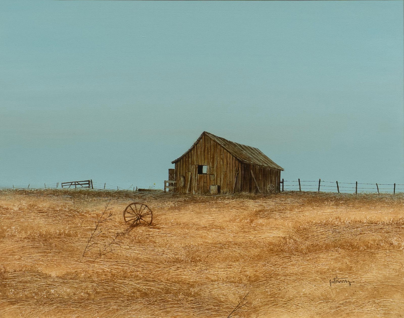 Raul Gutierrez, Barn and Sky Landscape (1 of 8)
