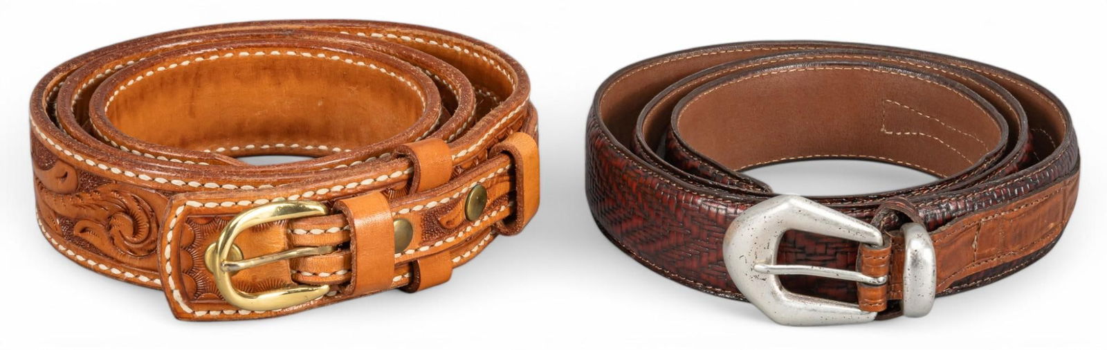 Pair of Leather Belts (1 of 10)