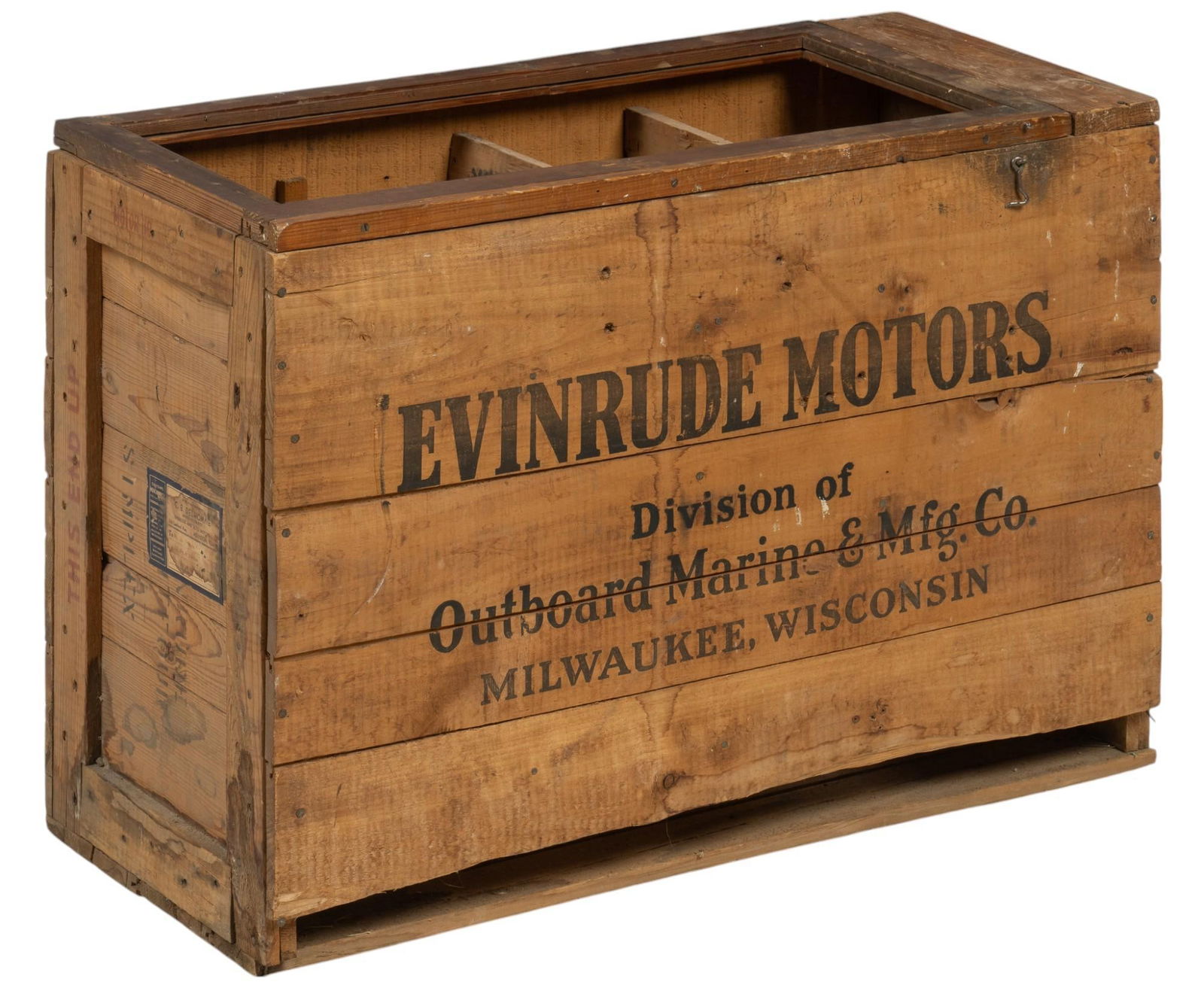 Pre-1938 Boat Motor Crate (1 of 7)