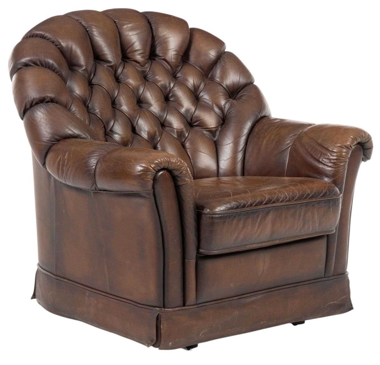 Tufted Leather Armchair (1 of 7)