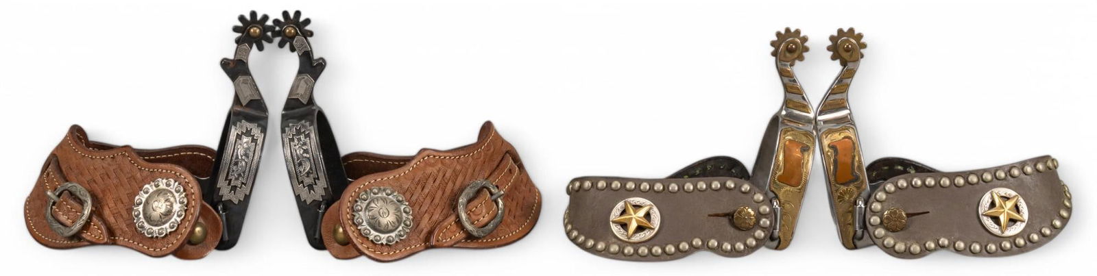(2) Pairs of Contemporary Spurs (1 of 10)