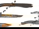 Set of (3) Civil War Era Bowie Knives