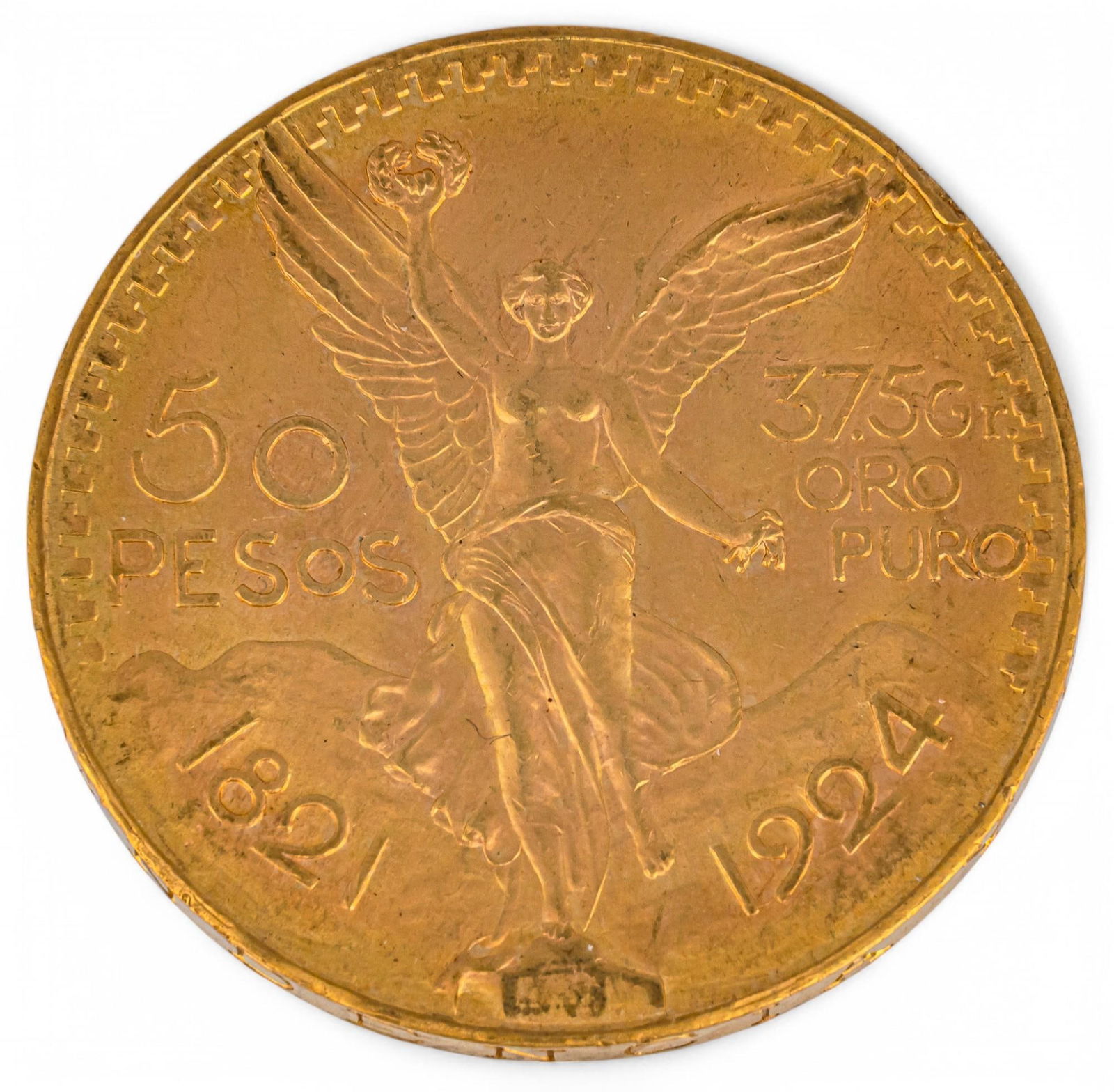 Mexican 50 Peso Gold Coin (1 of 2)