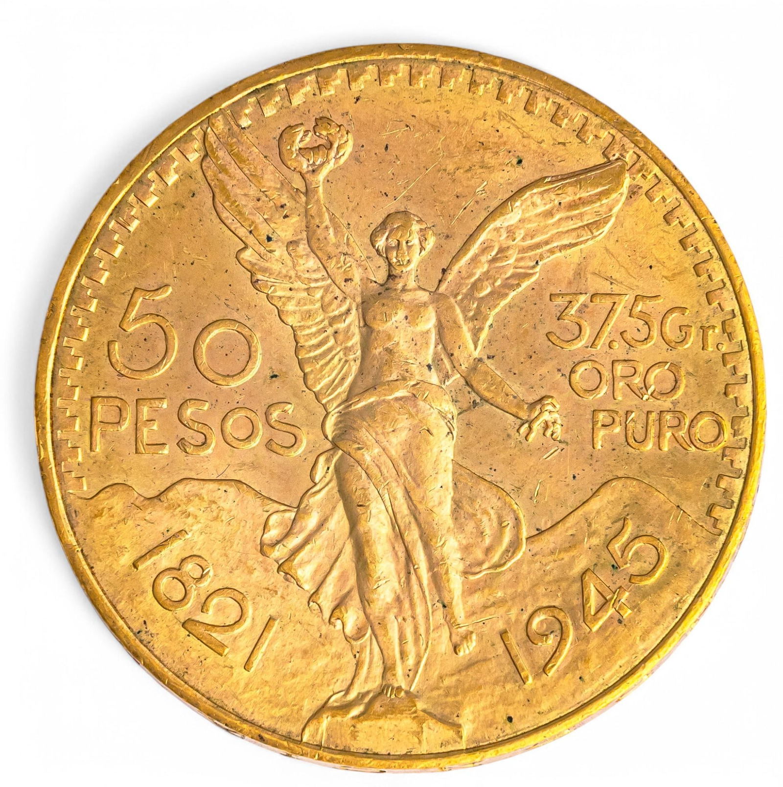 Mexican 50 Peso Gold Coin (1 of 2)