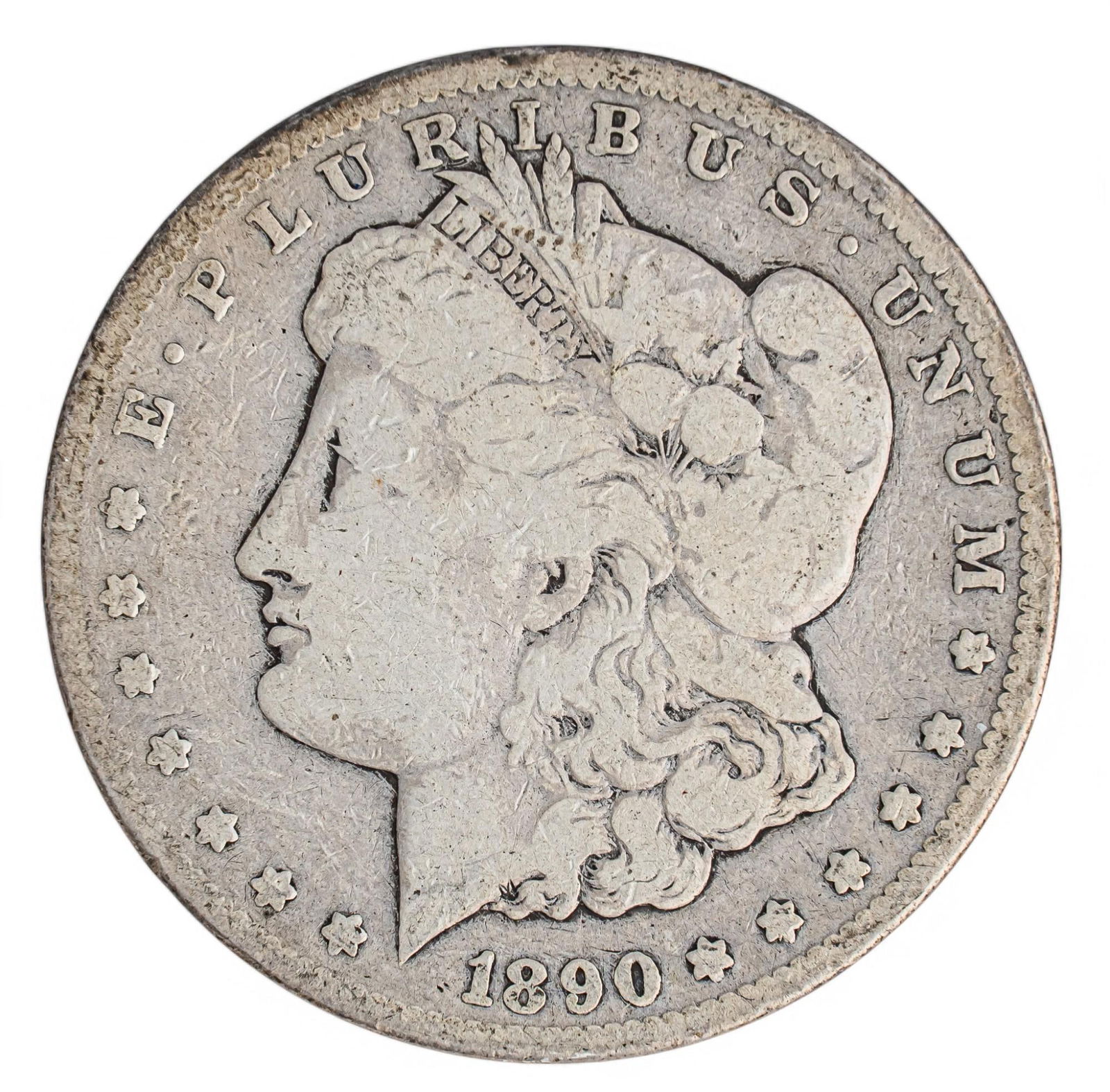 1890 Carson City Morgan Silver Dollar (1 of 2)