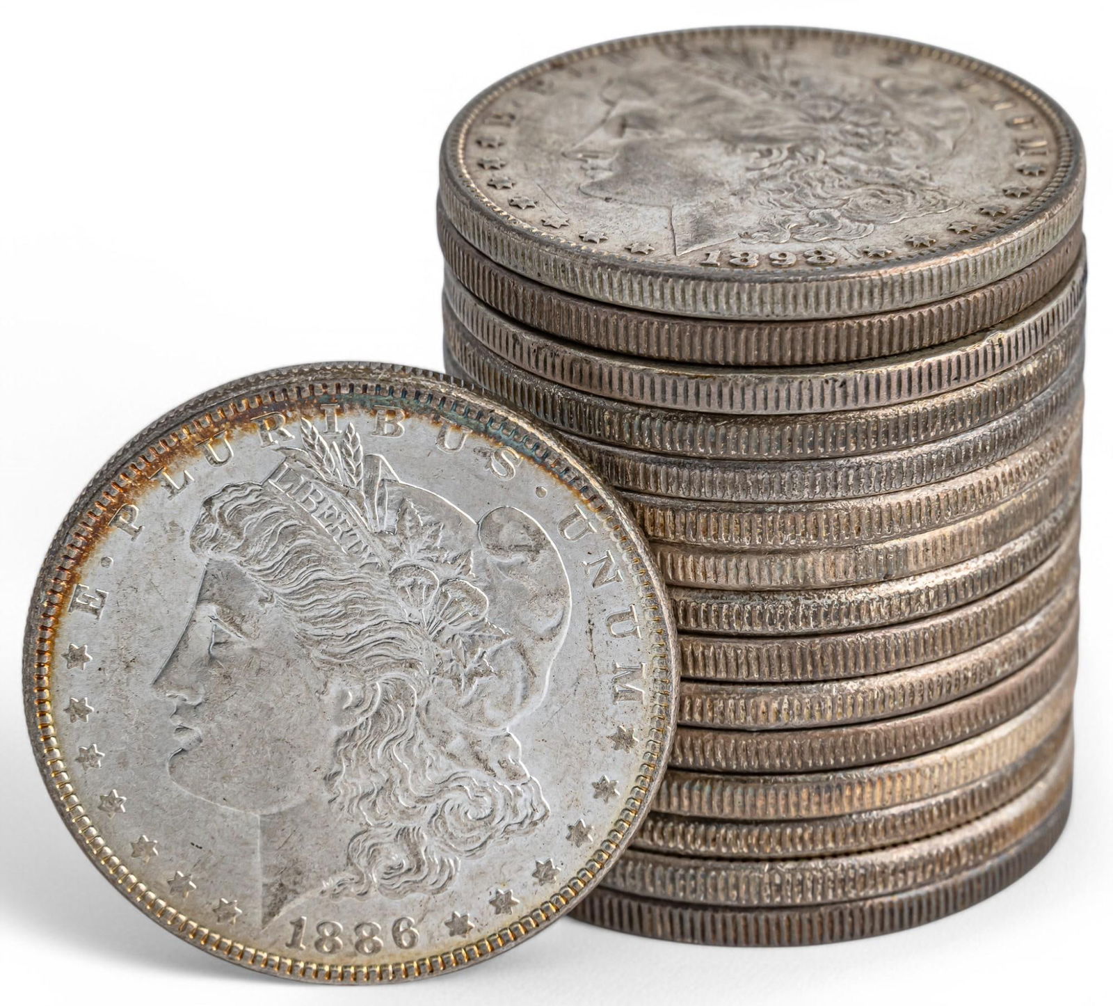 (16) Morgan Silver Dollars (1 of 5)