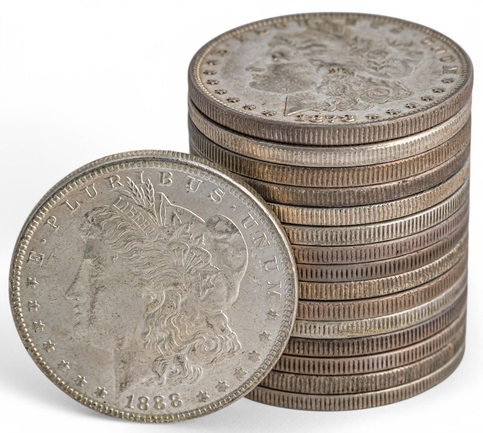 (16) Morgan Silver Dollars (1 of 5)