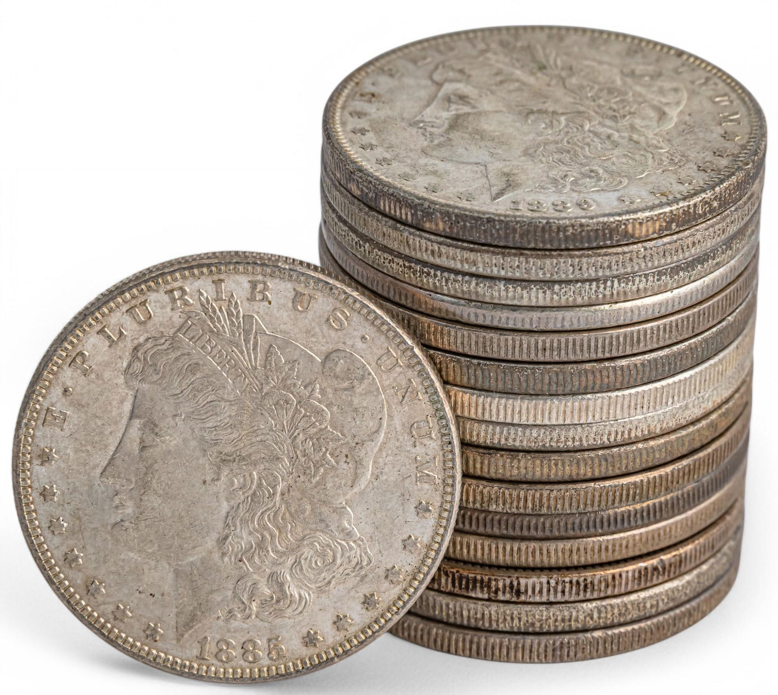 (16) Morgan Silver Dollars (1 of 5)