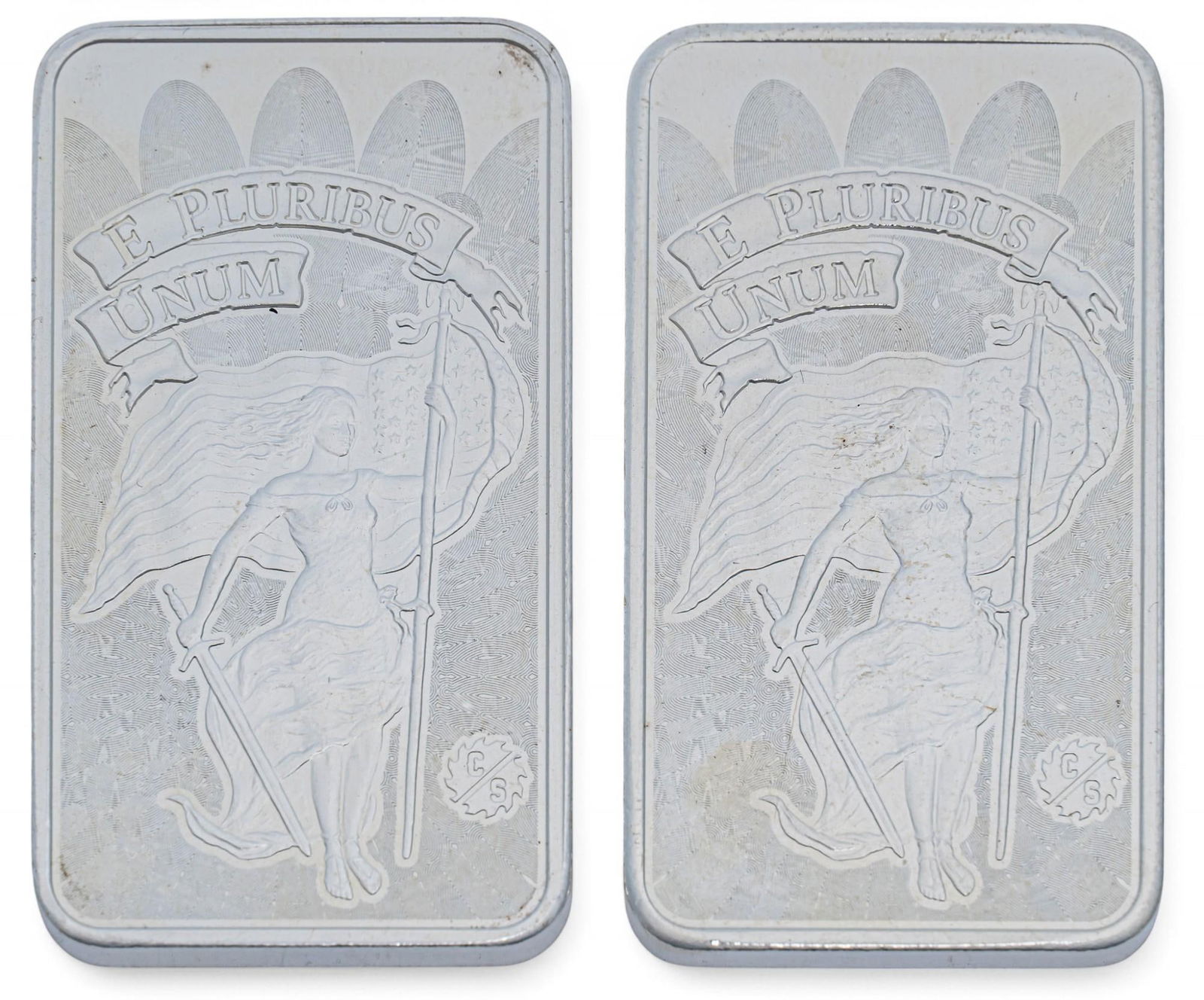 (2) 5 ozt Fine Silver Bars (1 of 3)