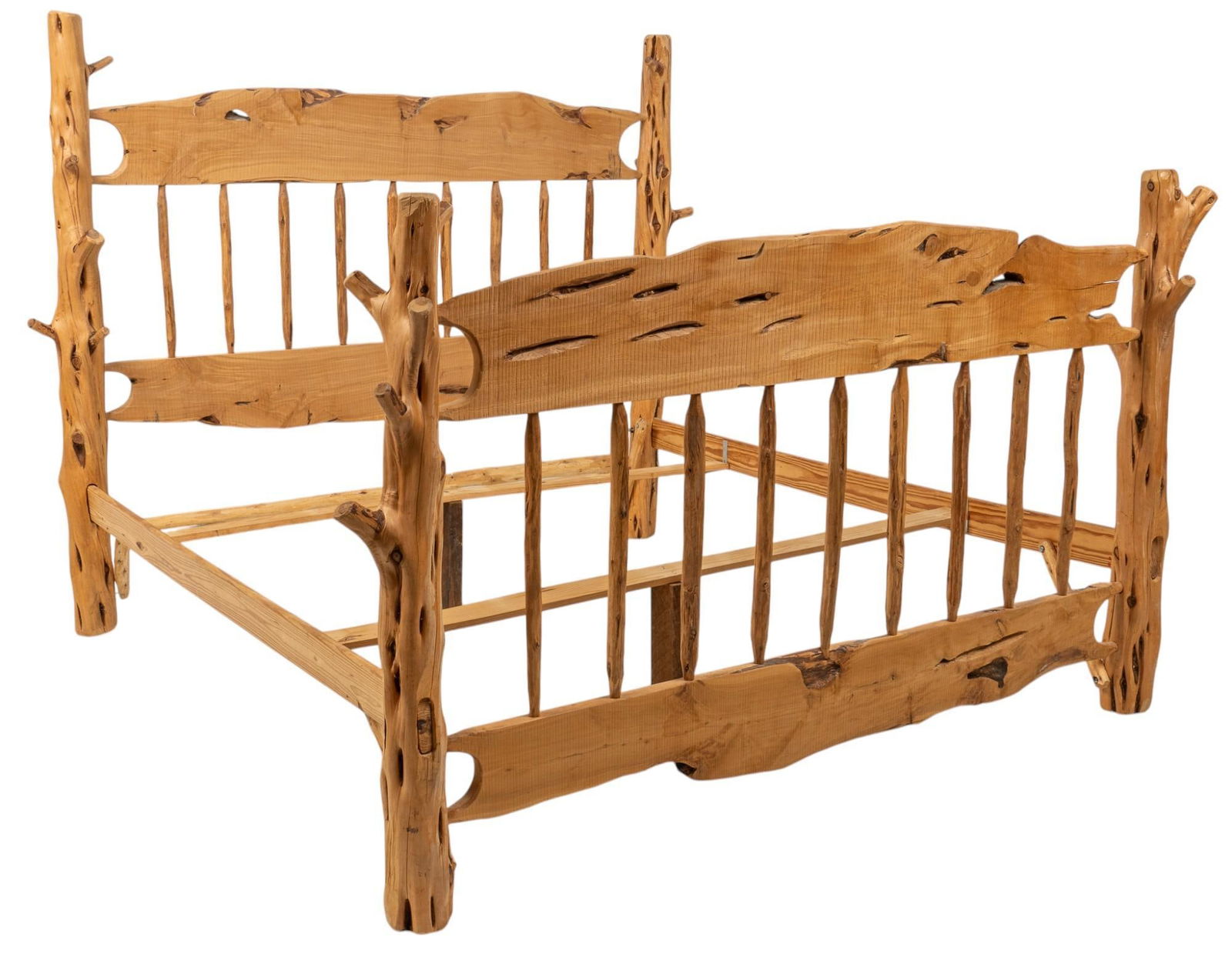 Ranch Style Live Edge Bed Frame (1 of 10)