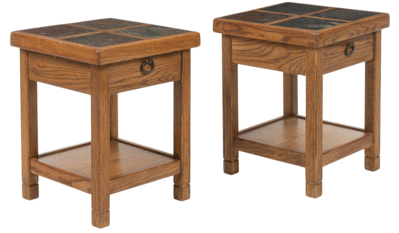 Pair of Inlaid Side Tables (1 of 7)