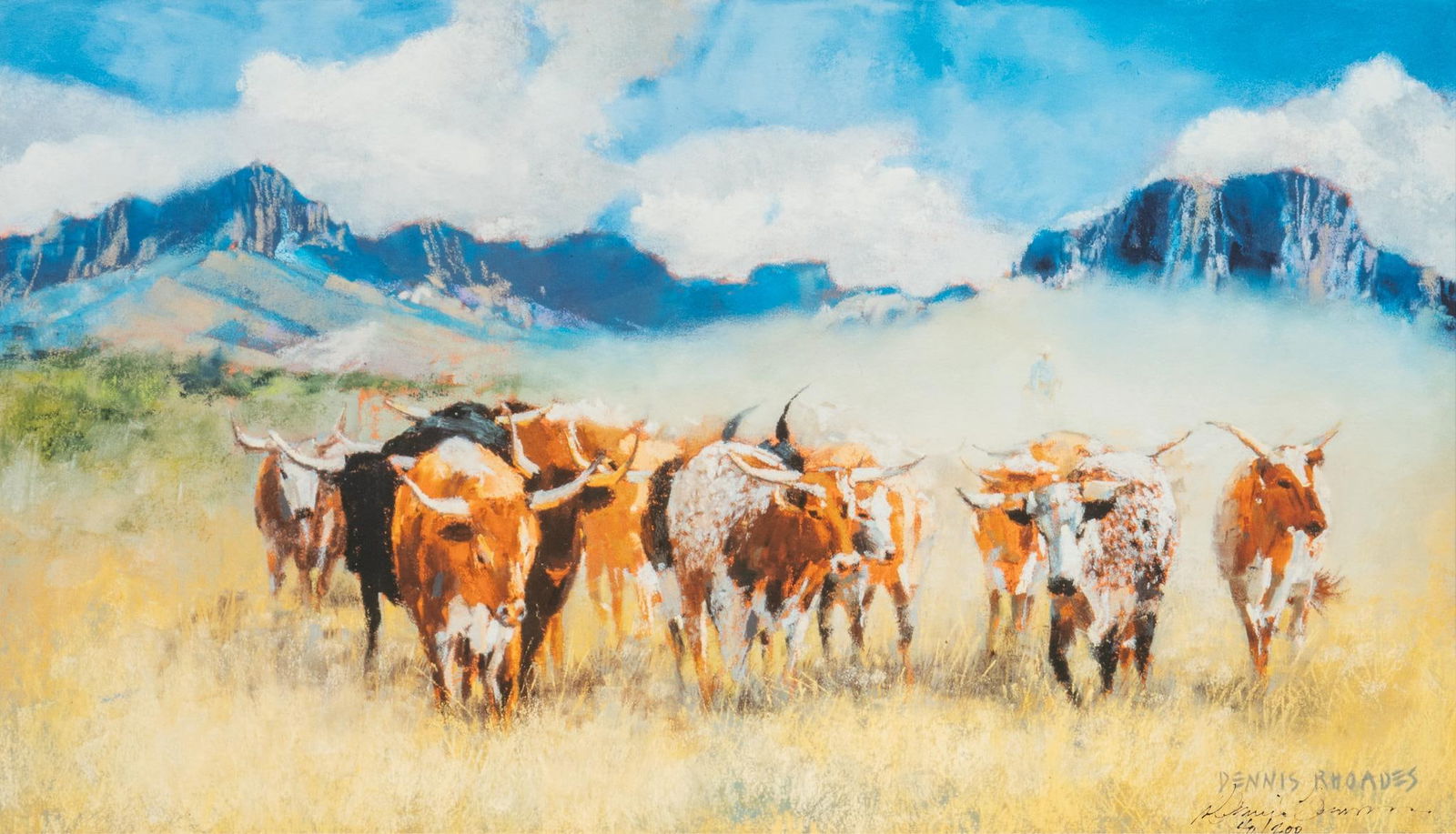 Dennis Rhoades, "Longhorns" (1 of 6)
