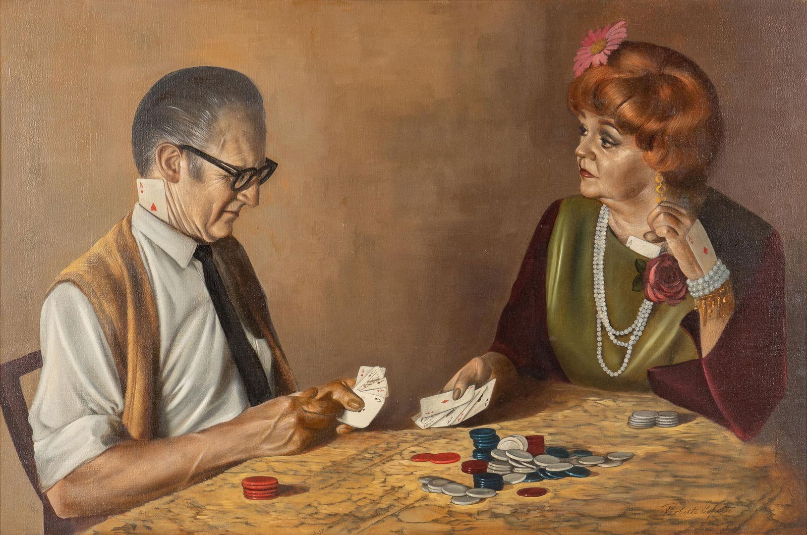Roberto Lupetti, The Card Players (1 of 5)
