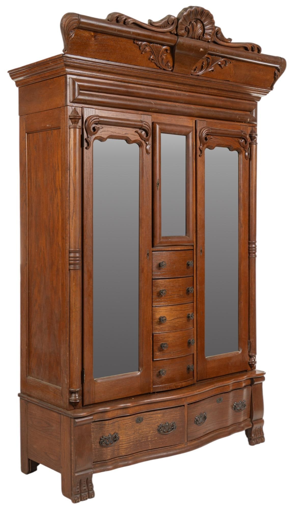 Large Mirrored Cabinet (1 of 10)