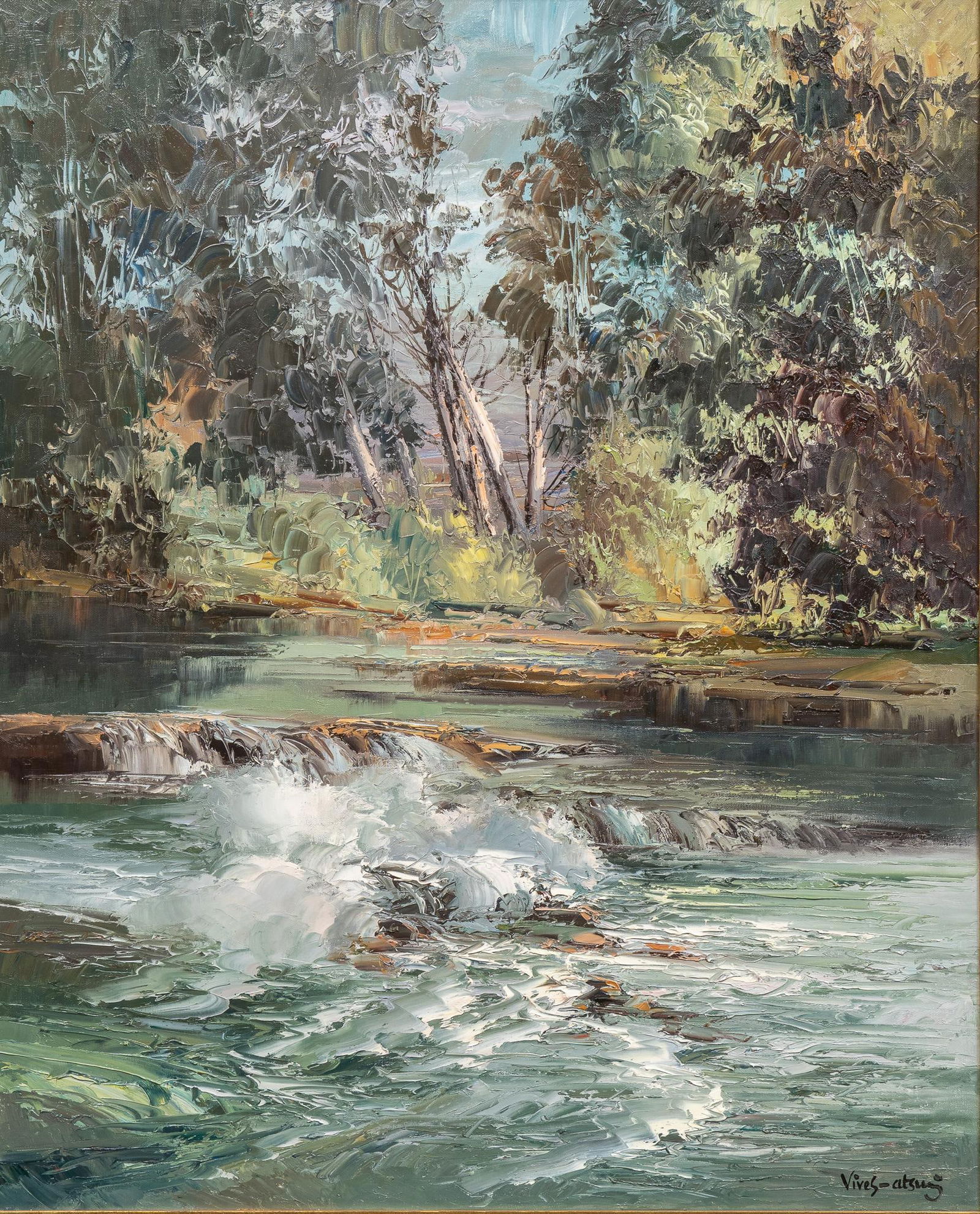 Jose Vives-Atsara, "El Rio" (1 of 7)