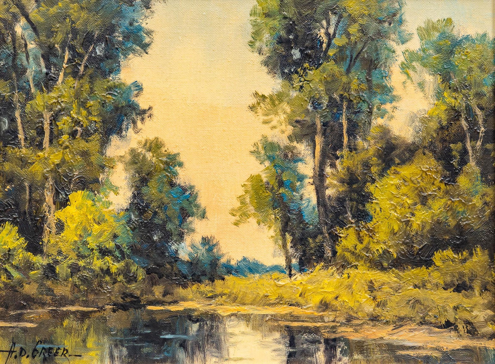 A. D. Greer, Landscape Scene (1 of 5)