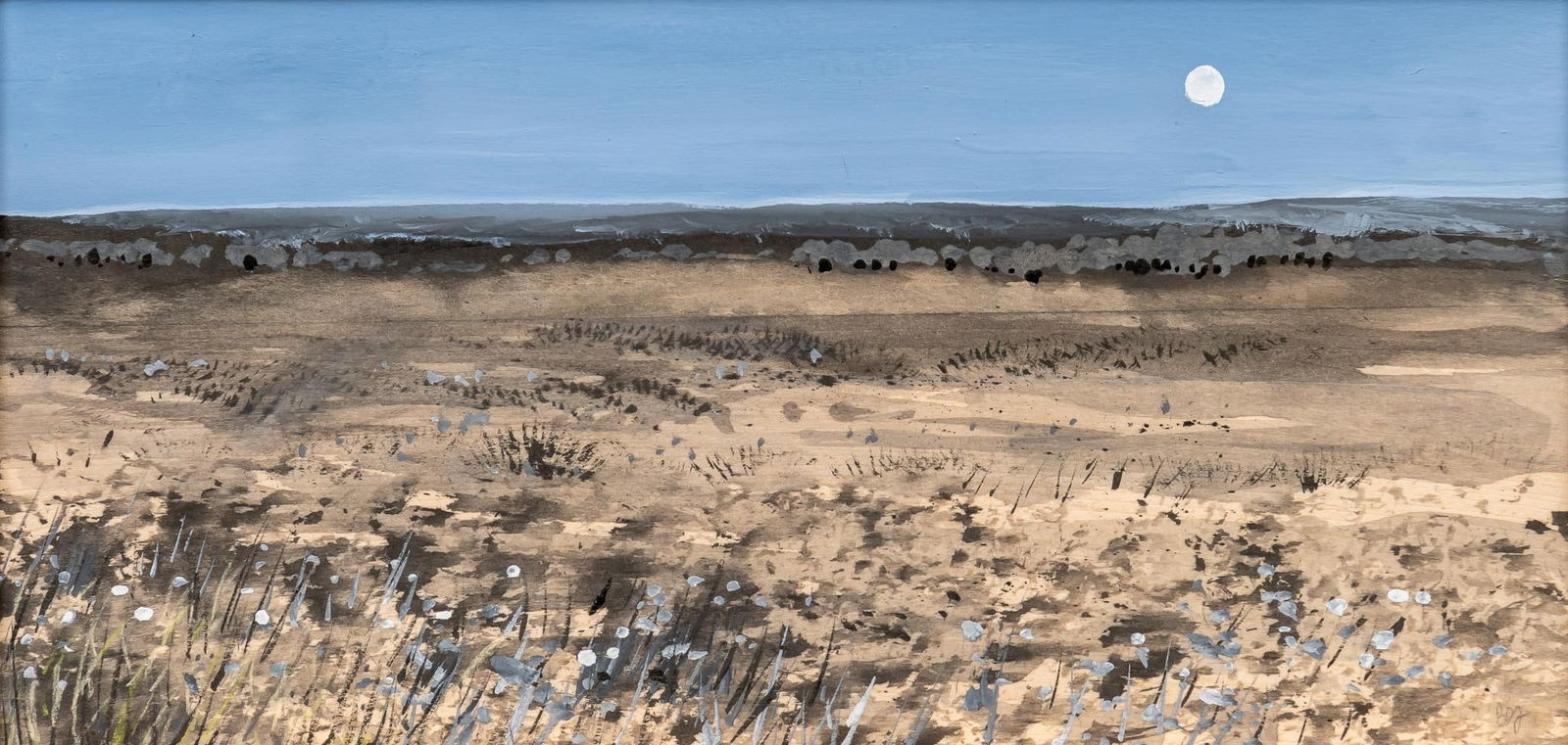 Brian St. John, "Morning Moon" (1 of 6)