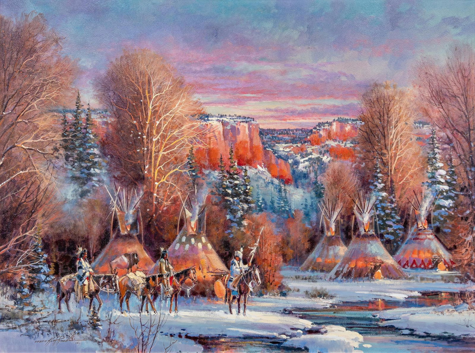 Kirk Randle, Western Sunset (1 of 5)