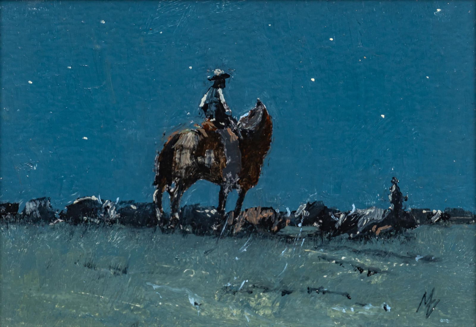 Michael Untiedt, "Mr. Goodnight on the Nightwatch" Study (1 of 7)